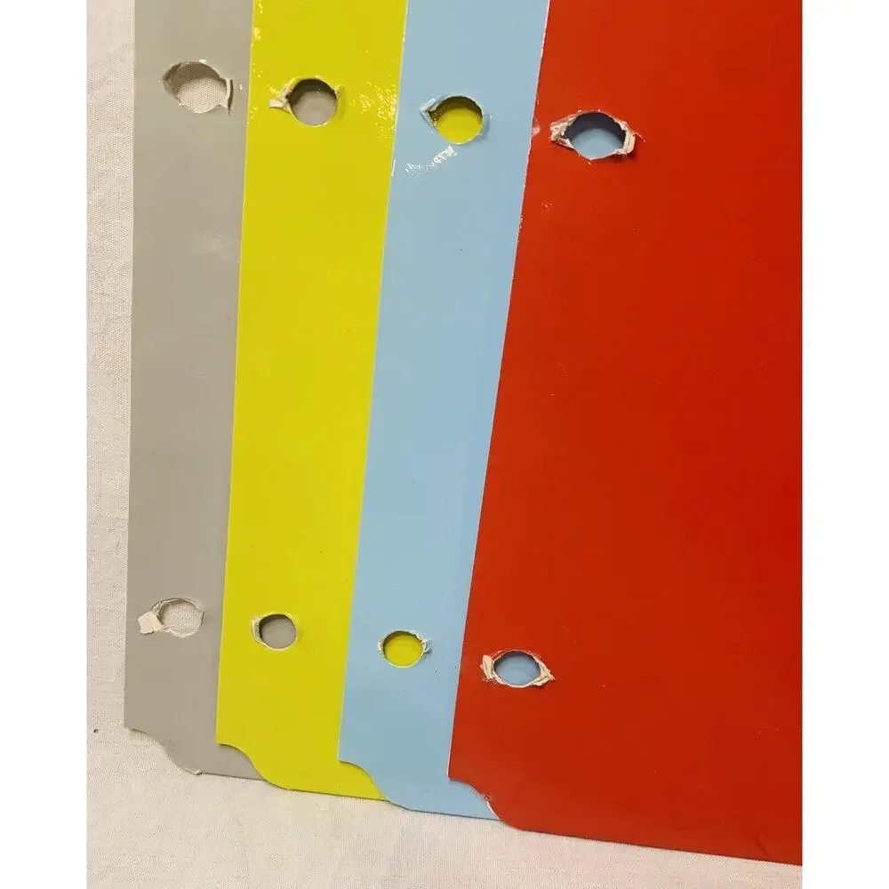 Case It 3 Ring Binder Buddies Tri-Pocket Dividers Multi Color Folders Divider CD